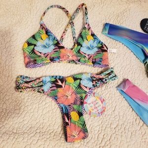 Moana Bikini Heated Tropics Set- Size SMALL